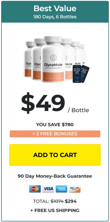 Order GlycoMute 6 Bottles